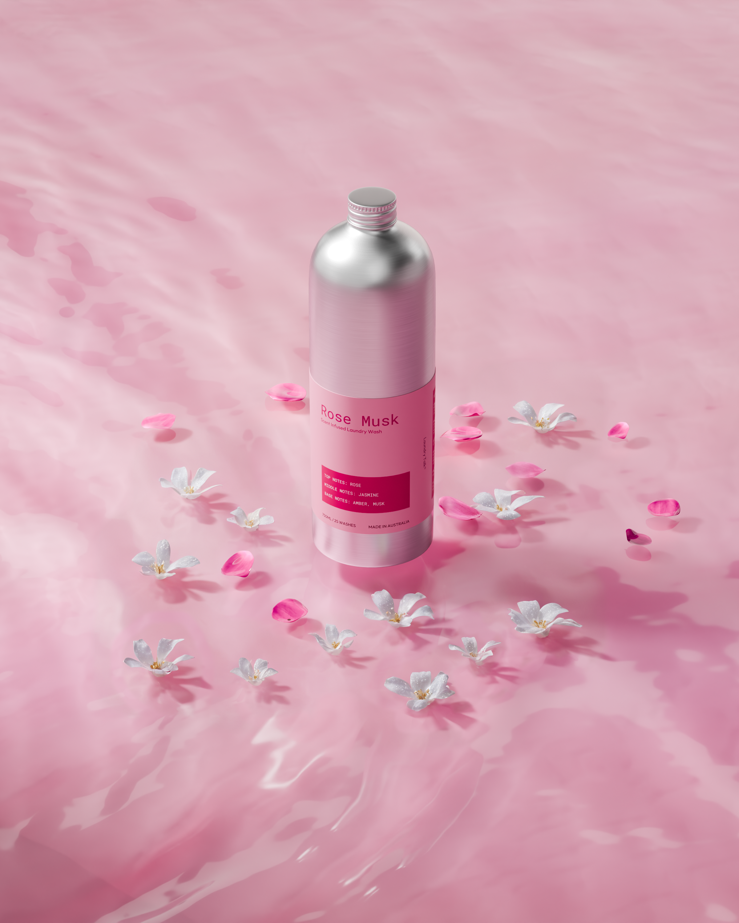 Rose Musk Deluxe Bundle - Wash + Scent Booster Softener