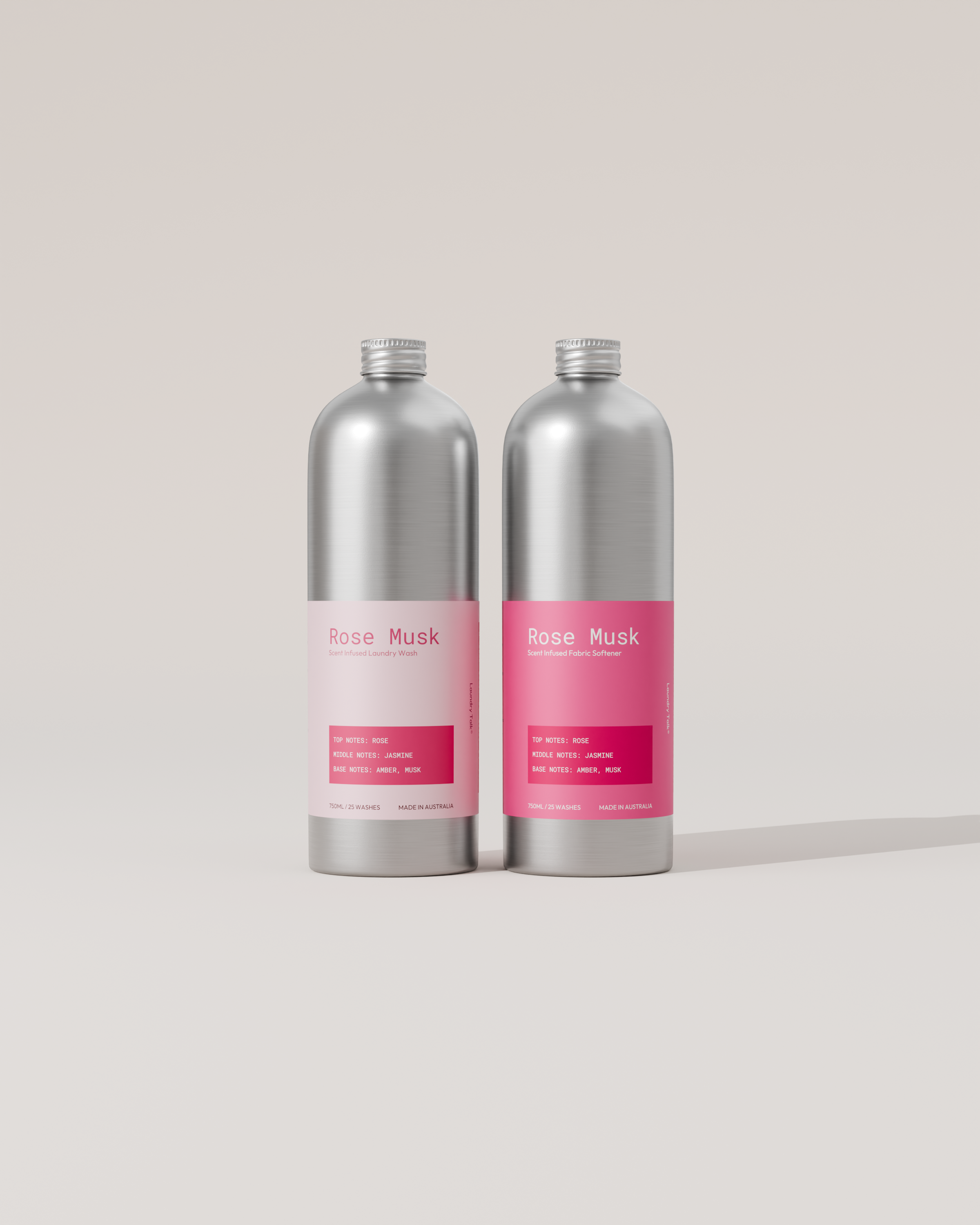 Rose Musk Deluxe Bundle - Wash + Scent Booster Softener