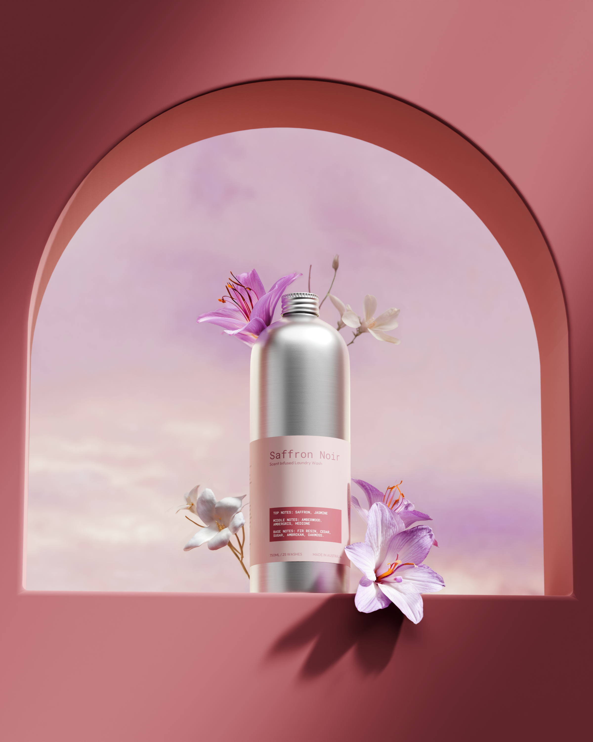 Saffron Noir  Deluxe Bundle - Wash + Scent Booster Softener
