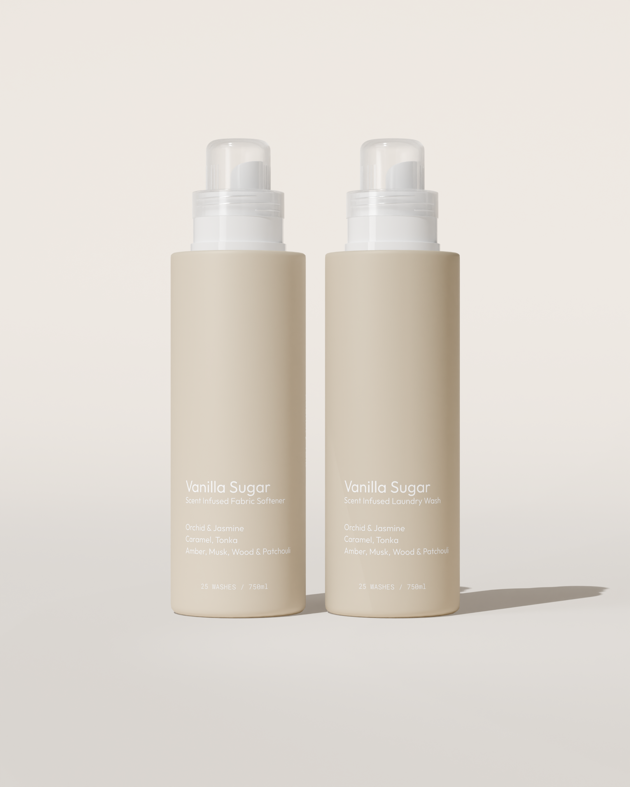 Vanilla Sugar Wash + Softener Bundle 750ml